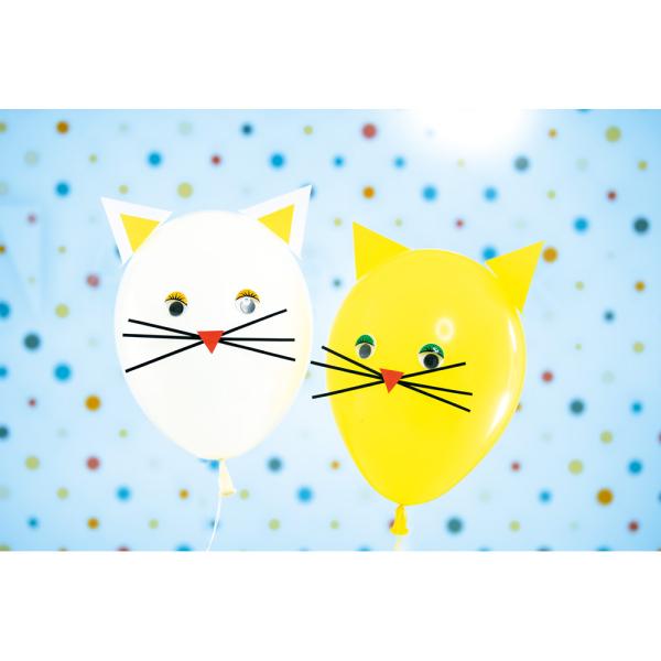 Luftballon-Katze