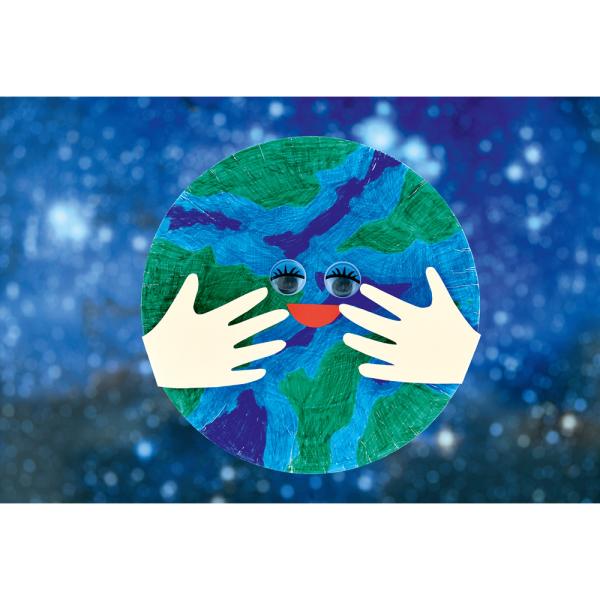 Glückwunschkarte „Erde”