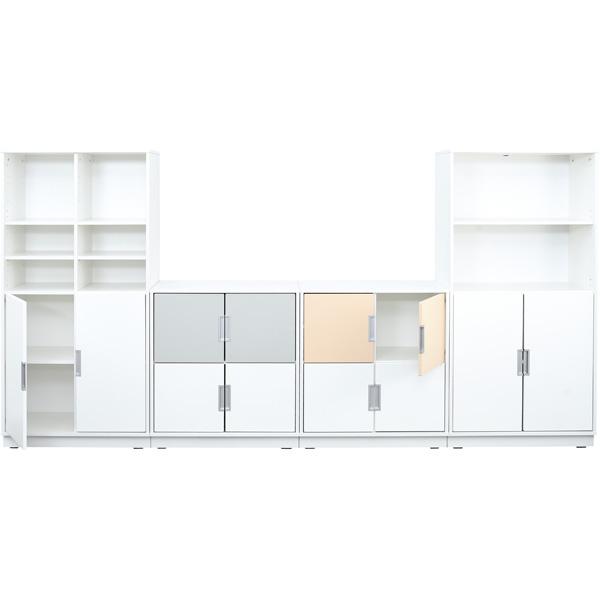 Möbelsatz Quadro 83-180°, weiss