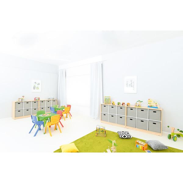 Schrank M mit Textilboxen, B 116 - Doppelset (Quadro 89)