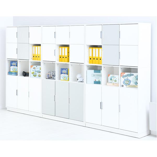 Möbelsatz Quadro 116-180°, weiss