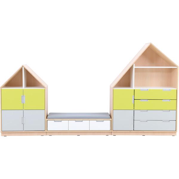 Möbelsatz Quadro 157-180°