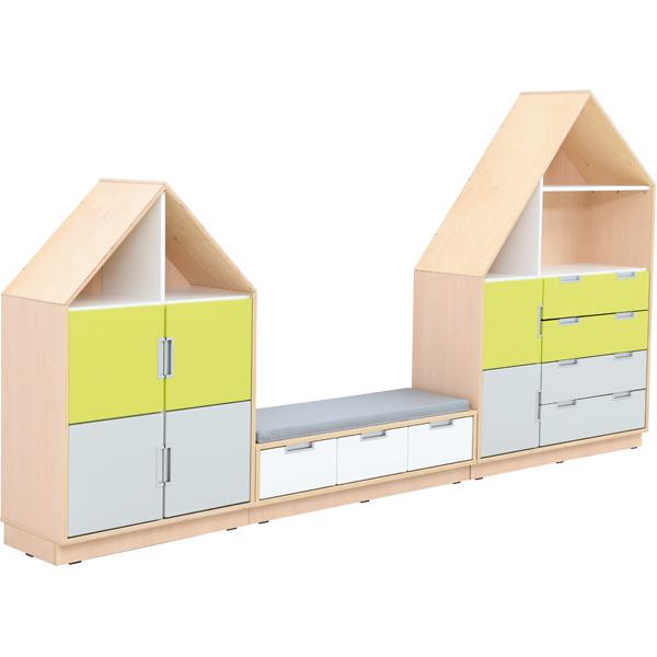 Möbelsatz Quadro 157-180°