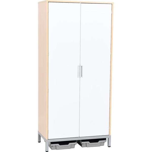 Töpfchenschrank für 12 Töpfchen, weiss