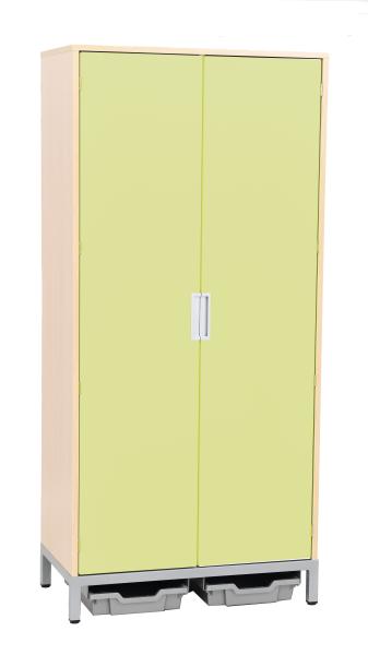 Töpfchenschrank für 12 Töpfchen, limone