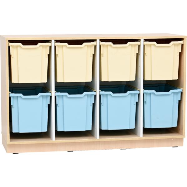 Regal M + 8 Behälter, B 138