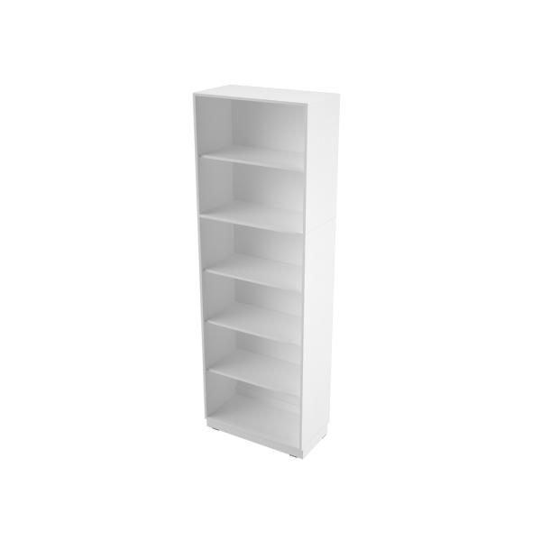 Schrank H 238 ohne Mittelwand, mit 5 Einlegeböden, B 79 (Quadro 220)