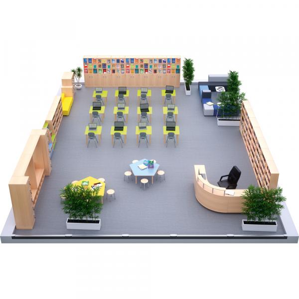 Bibliothek und Leseraum Flexi