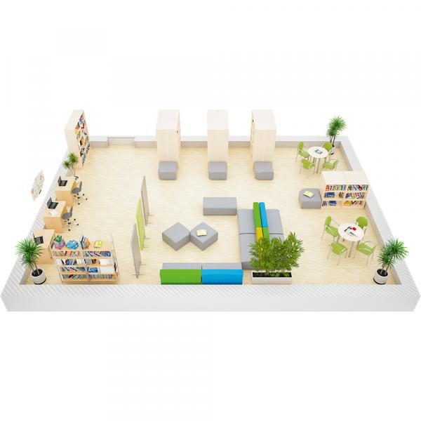 Schulbibliothek Modern