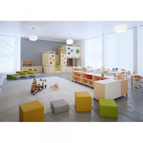 Grande - Kindergartenraum mit Hochebene Bianca