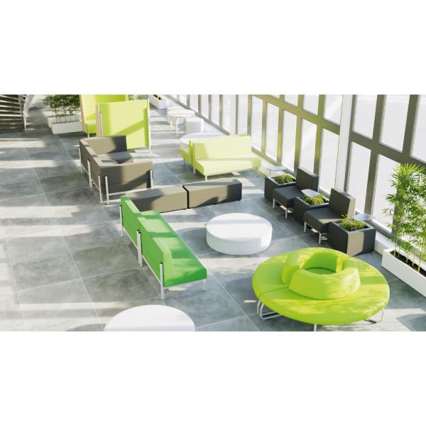 Schulflur mit Sitzecke Inflamea