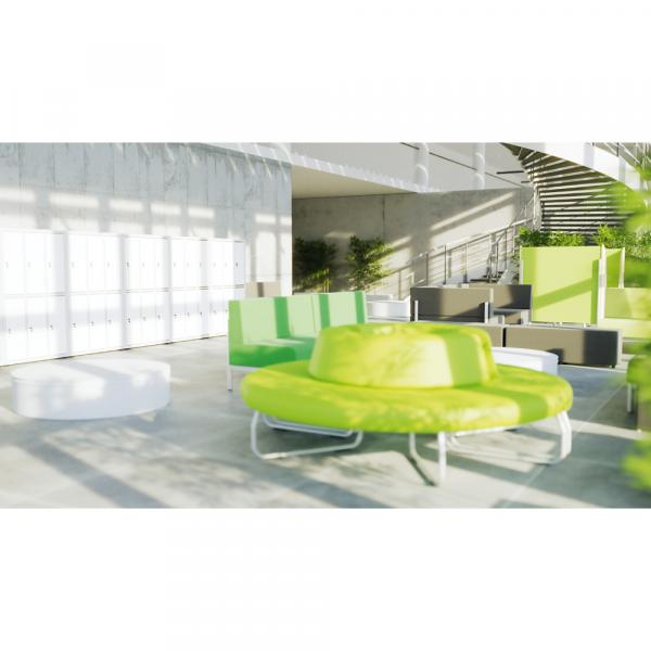 Schulflur mit Sitzecke Inflamea