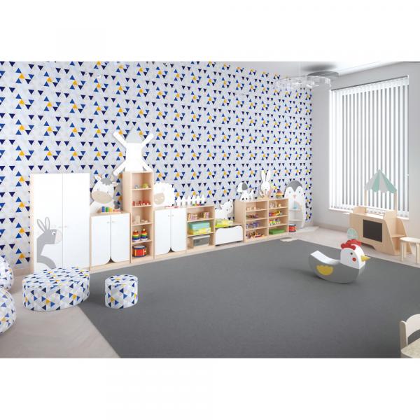 Krippe-Gruppenraum Schrankset Bauernhof 1