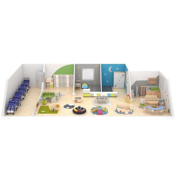 Einrichtungsidee Krippe, U3-Bereich