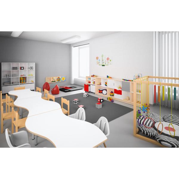 Krippe Gruppenraum Quadro Kontraste