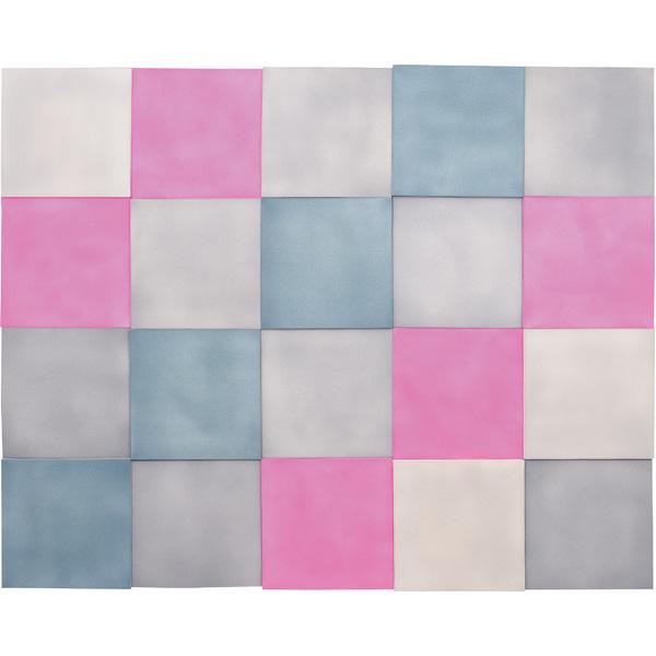 Akustik-Wandpaneele-Set 3, Quadrate