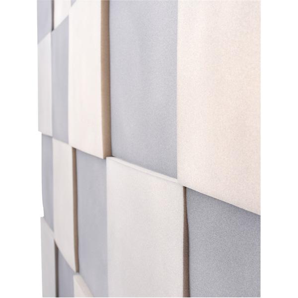 Akustik-Wandpaneele-Set 4, Quadrate