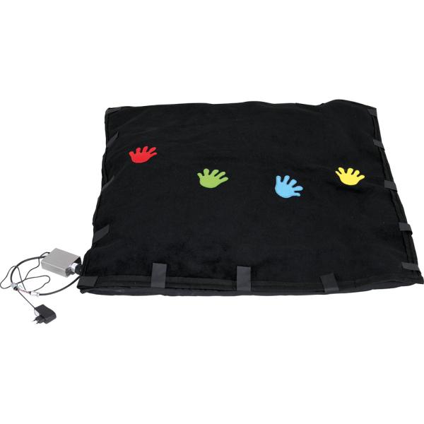 Leuchtender Teppich mit Sensorik-Unterlegmatte