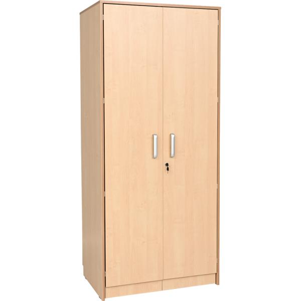 Flexi Garagenschrank mit 2 Rollregalen und Behältern, abschliessbar
