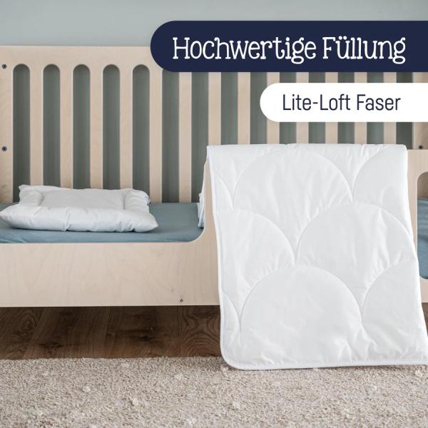 Steppbett-Set, Babytraum, 100x135 + 40x60 cm