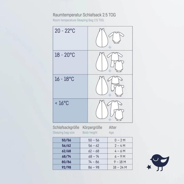 Winterschlafsack Jersey