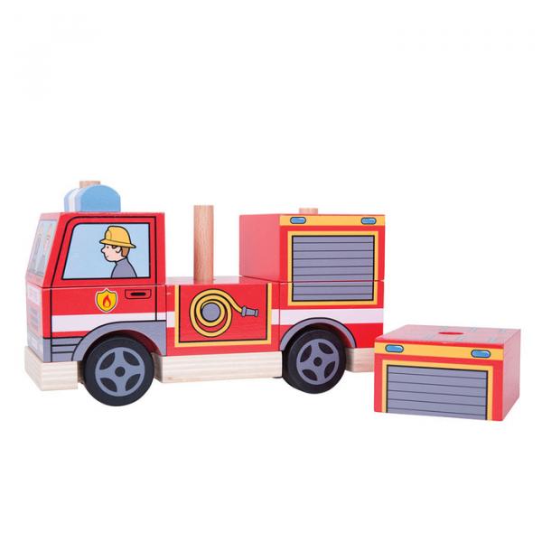 Stapel-Feuerwehrauto