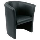 Clubsessel, schwarz