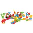 Waffel-Bausteine Mini - Tiere, 62 Teile