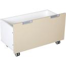 Quadro - Rollbehälter breit, B 69 - beige