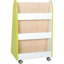 Quadro - Bücherregal zweiseitig, limone