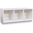 Quadro - Regal S für Kunststoffbehälter, B 104, weiss, dreireihig