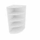 Quadro - Eckregal M, weiss