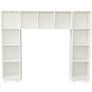 Quadro - Bücherecke, H 162, weiss