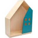 Quadro - Häuschen, Ahorn, meerfarben