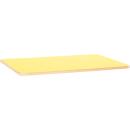 Flexi Tischplatte rechteckig - gelb