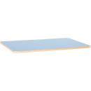 Flexi Tischplatte rechteckig - blau