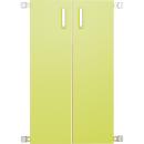 Türen für Aufsatzregal L 092819, 1 Paar, limone
