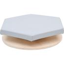 Drehscheibe, sechseckig