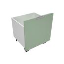 Quadro - Rollbehälter schmal, B 34 - blassgrün