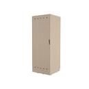 Echtholz Kombischrank für 4 Matten und Decken, mit Türen