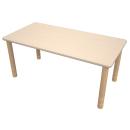 Flexi Rechteckiger Tisch 120 x 60 cm, hvstb. 58-76 cm - Ahorn Royal