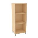 Echtholz Portfolioregal L, 2 Einlegeböden, B 47 cm, auf Beinen