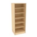 Echtholz Regal L, 5 Einlegeböden, B 47 cm (094358)