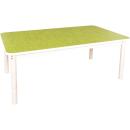 Flüstertischplatte PLUS, 120 x 80 - grün