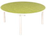 Flüstertischplatte PLUS, rund, Diagonale 90 cm - grün
