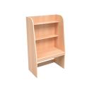 Flexi Bücherregal, H 121 cm, Birke