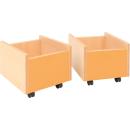 Flexi Rollbehälter, klein, orange