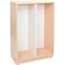 Quadro - Schrank L für 12 schmale Schubladen, B 79 - auf Sockel