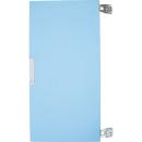 Quadro - Mittelwandtür mittelgross - hellblau