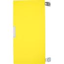 Quadro - Mittelwandtür mittelgross - gelb